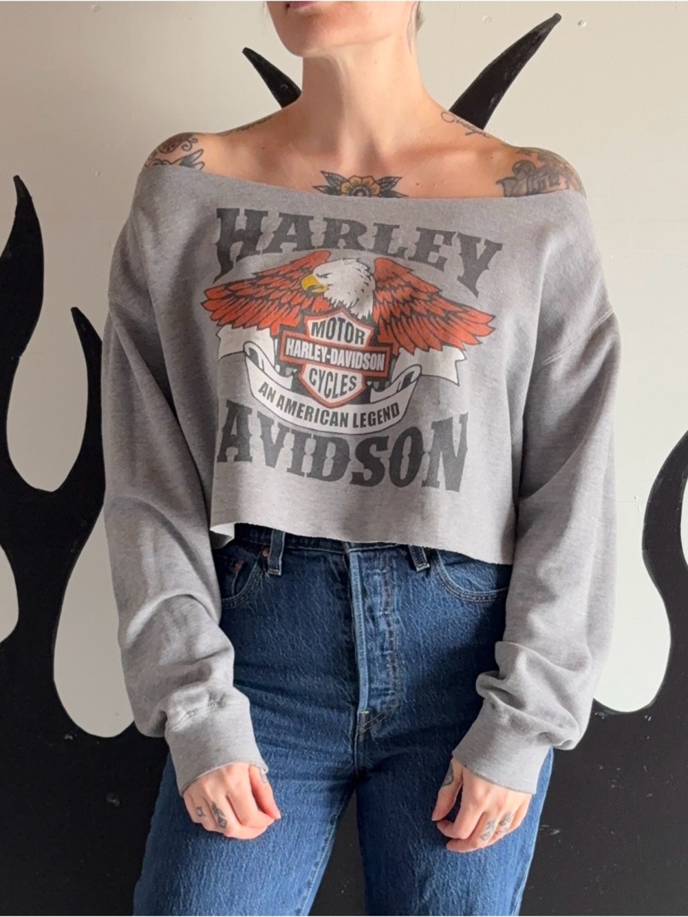 Vintage Harley-Davidson sweater